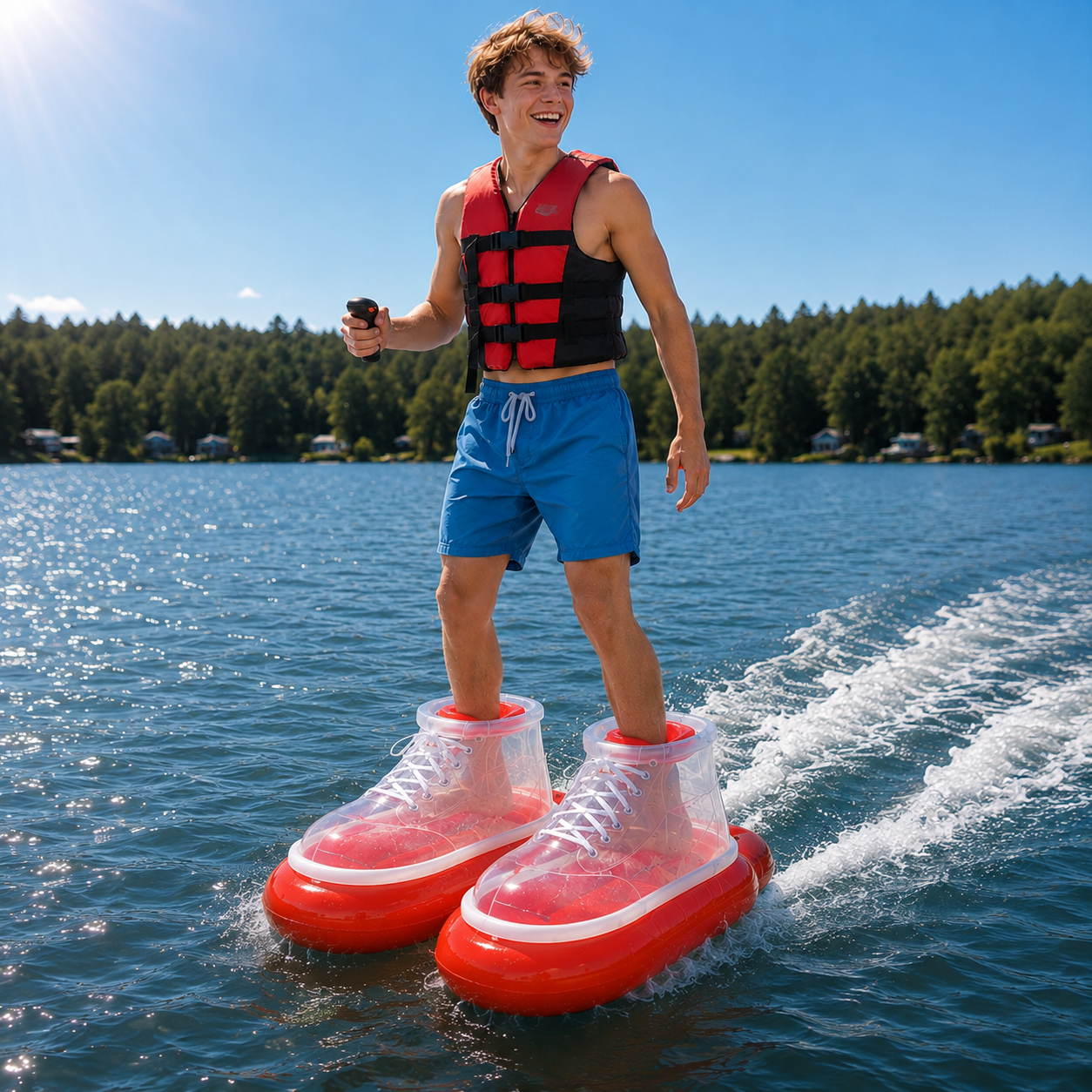 Water glide boots