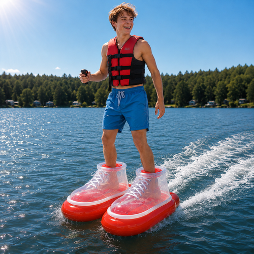 Water glide boots