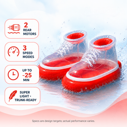 Water glide boots